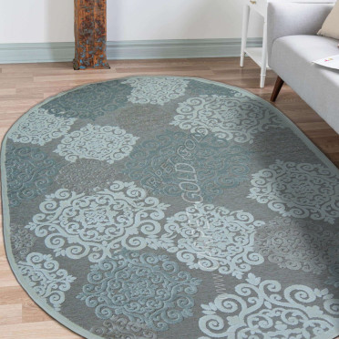 Бельгийский ковер Genova 38001 6555 90 Овал