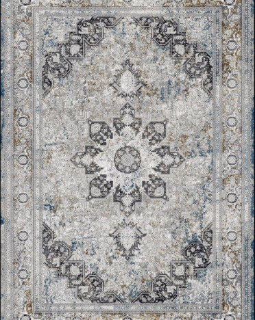 Ковер турецкий 1720 ELEXUS KALIPSO (Акрил, Эвкалиптовый шелк, серый)