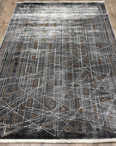 Ковер турецкий DN93B ART MAJEUR (Акрил, серый)