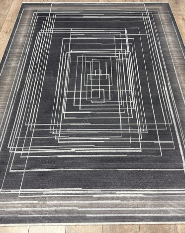 Ковер турецкий EH33A MOOD (Акрил, Эвкалиптовый шелк, серый)