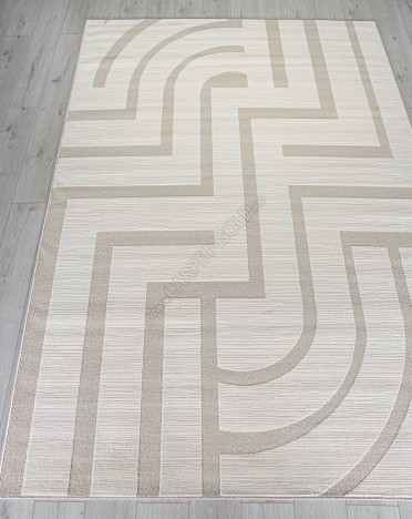 Ковер российский F439 DIOS (Фризе, кремовый)