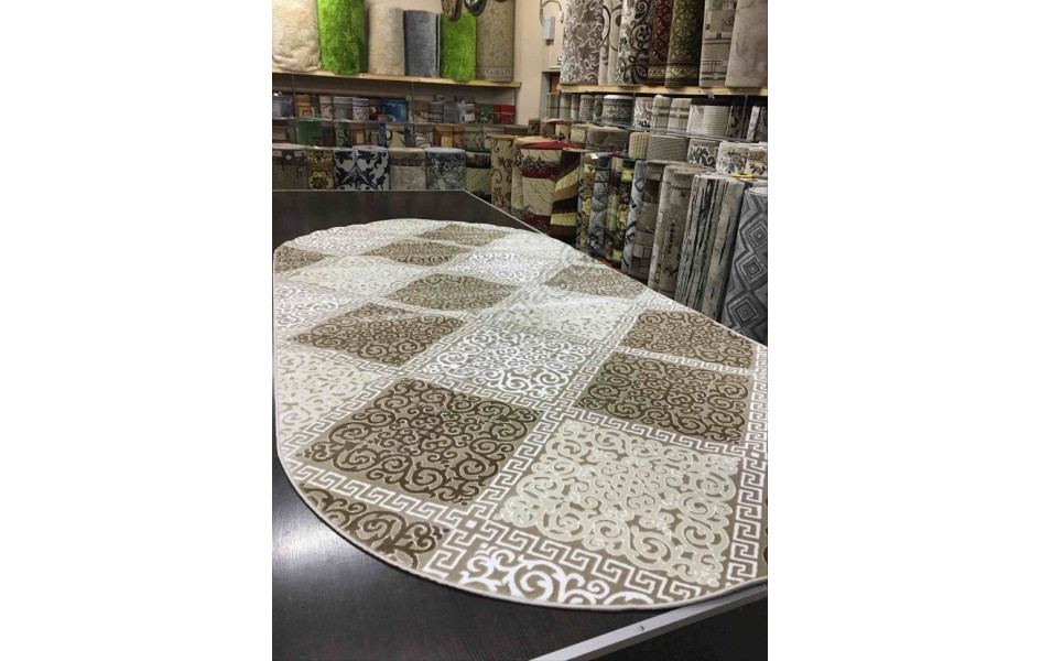 Ковер Каскад ДИЗАЙН 27105 ЦВЕТ 24055 Oval