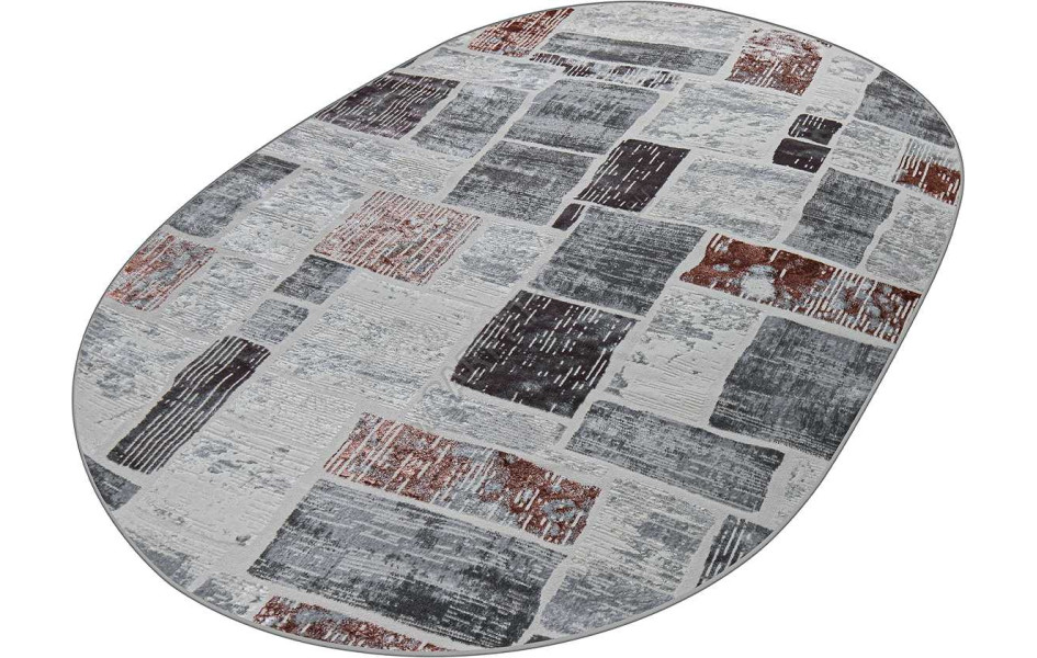 38471A OVAL ROSE FLS / L.GREY Kleopatra