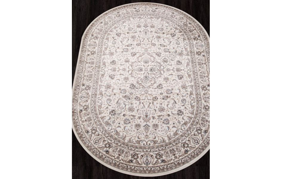 Ковер F014 - CREAM - Овал - коллекция VALENCIA DELUXE