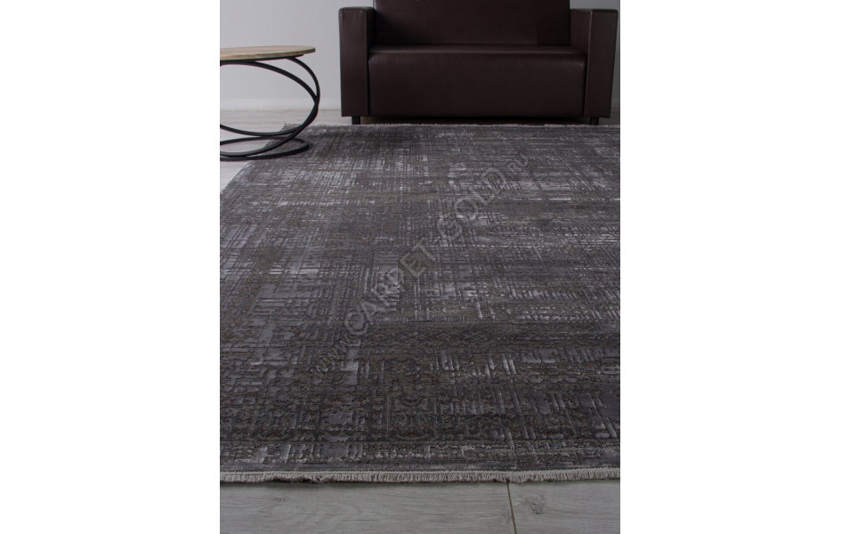 Ковер G381G2 - BEIGE / D.GREY - Прямоугольник - коллекция ROYAL